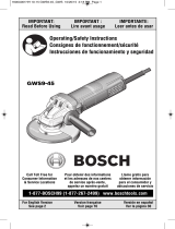 Bosch GWS9-45 Mode d'emploi