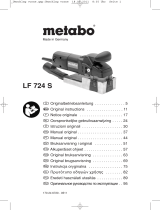 Metabo LF724S Mode d'emploi