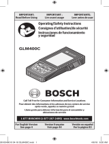 Bosch GLM400C Manuel utilisateur