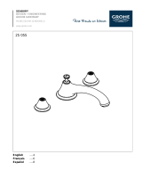 GROHE 25055ZB0 Guide d'installation