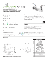 Symmons SLC-9612-1.5 Guide d'installation