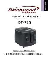 Brentwood DF725 Mode d'emploi