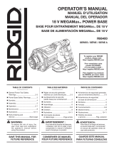 RIDGID R86400-R86401-R86402-R86403-AC801 Manuel utilisateur