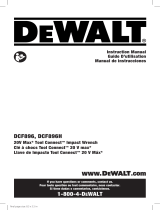 DeWalt DCF896B Manuel utilisateur