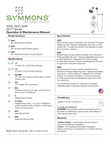 Symmons Industries 5505-SBZ Guide d'installation