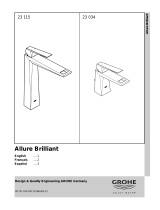 GROHE 2311500A Guide d'installation