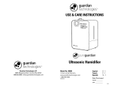 Pure Guardian MODEL: H8000B Le manuel du propriétaire