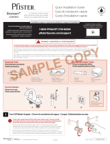 Pfister LG48-BS0C Guide d'installation