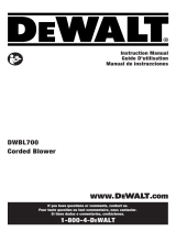 DeWalt DWBL700 Manuel utilisateur