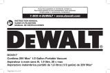 DeWalt DCV517Bwb Manuel utilisateur