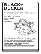 Black & Decker Black + Decker BDECS300C 13A  Le manuel du propriétaire