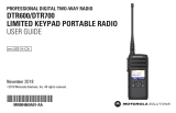 Motorola DTR600 Manuel utilisateur