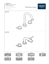 GROHE 20572001 Guide d'installation