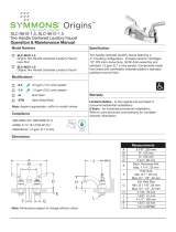 Symmons SLC-9612-STN-1.5 Guide d'installation