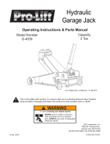 Pro-Lift G-4030 Manuel utilisateur