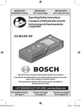 Bosch GCL2160S+GLM165 Manuel utilisateur