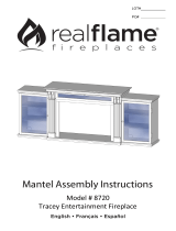 Real Flame 8720E-DSW Manuel utilisateur