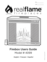 Real Flame 3850E-W Guide d'installation