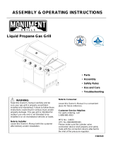 Monument Grills 24633 Manuel utilisateur