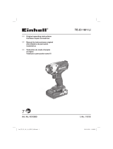 Einhell Expert Plus TE-CI 18/1 Li-Solo Manuel utilisateur