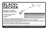 BLACK DECKER LGC120 Manuel utilisateur