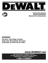 DeWalt DCPH820M1 Manuel utilisateur