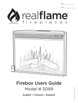 Real Flame 6720E-RW Manuel utilisateur
