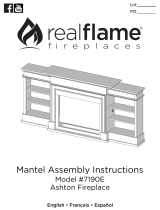 Real Flame 7190E-EO Manuel utilisateur