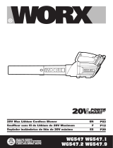 Worx WG915 Le manuel du propriétaire