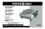 Porter-Cable C1010 Manuel utilisateur