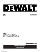 DeWalt DWS713 15 Amp Single-Bevel Compound  Le manuel du propriétaire