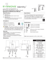 Symmons SLW-6712-1.0 Guide d'installation