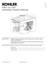 Kohler PA-PRO123EFI-3001P Manuel utilisateur