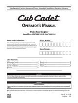 Cub Cadet 49A70001100 Manuel utilisateur