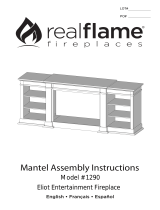 Real Flame 1290E-W Manuel utilisateur