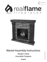 Real Flame 3620E-GL Manuel utilisateur