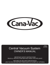 CANAVAC CVP700D Manuel utilisateur