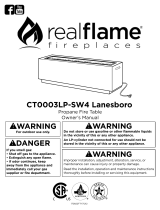 Real Flame CT0003LP-SW4 Manuel utilisateur