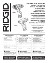 RIDGID R9000K Manuel utilisateur