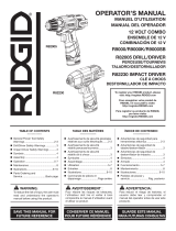 RIDGID R82005 Manuel utilisateur