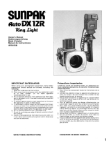 SUNPAK auto DX-12R  Le manuel du propriétaire