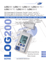 TFA Data Logger for Temperature, Humidity and Air Pressure LOG220 Manuel utilisateur