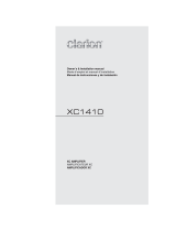 Clarion XC1410 Manuel utilisateur