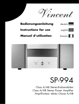 VINCENT SP-994 Le manuel du propriétaire