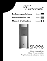 VINCENT SP-996 Le manuel du propriétaire