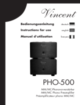 VINCENT PHO-500 Le manuel du propriétaire