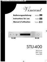 VINCENT STU-400 Le manuel du propriétaire