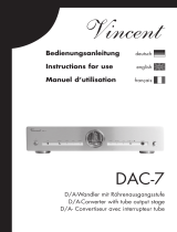 VINCENT DAC-7 Le manuel du propriétaire