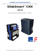 Nice HySecurity SlideSmart CNX Slide Gate Operator Guide d'installation
