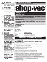 Shop Vac MC12V1800 Manuel utilisateur